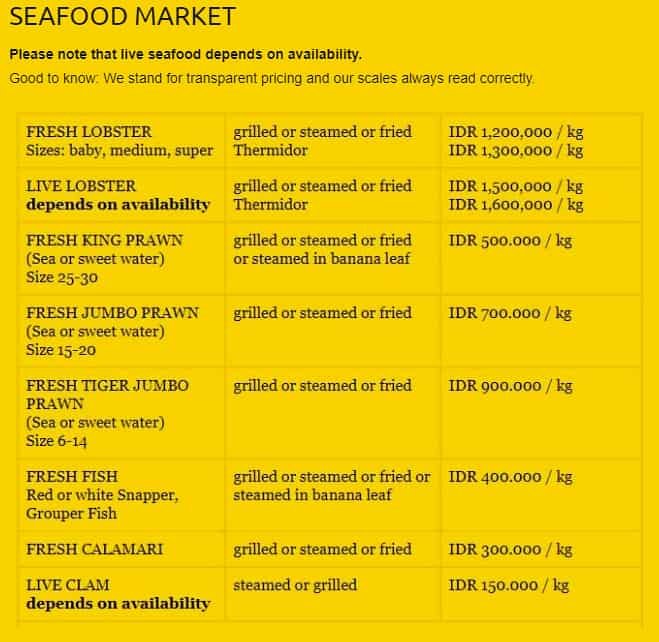 Seafood Market