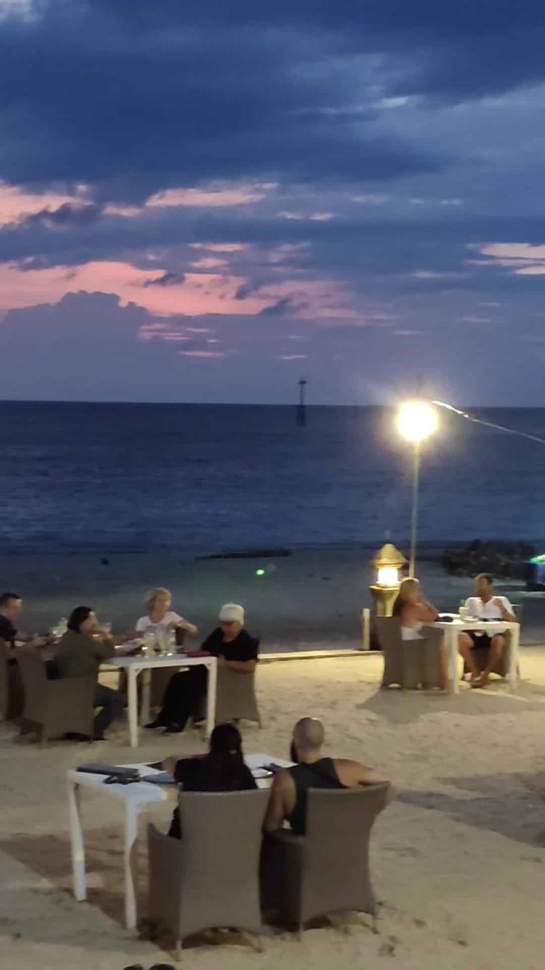 Beautiful Beach Dinner