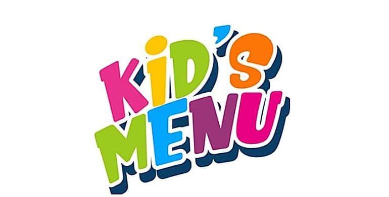 kids menu